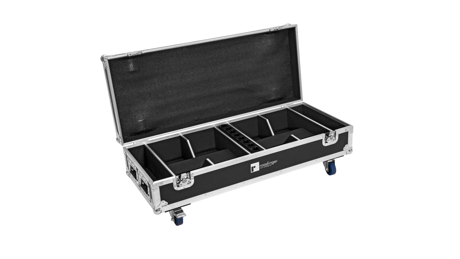 ROADINGER Flightcase 8x AKKU IP UP-4 QuickDMX mit Ladefunktion ROADINGER Flightcase 8x AKKU IP UP-4 QuickDMX mit Ladefunktion von ROADINGER