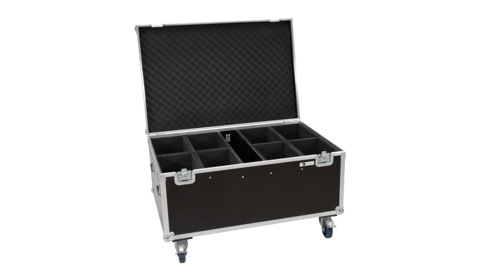 ROADINGER Flightcase 8x LED IP PAR 12x8W QCL/12x9W SQL Spot mit Rollen ROADINGER Flightcase 8x LED IP PAR 12x8W QCL/12x9W SQL Spot mit Rollen von ROADINGER