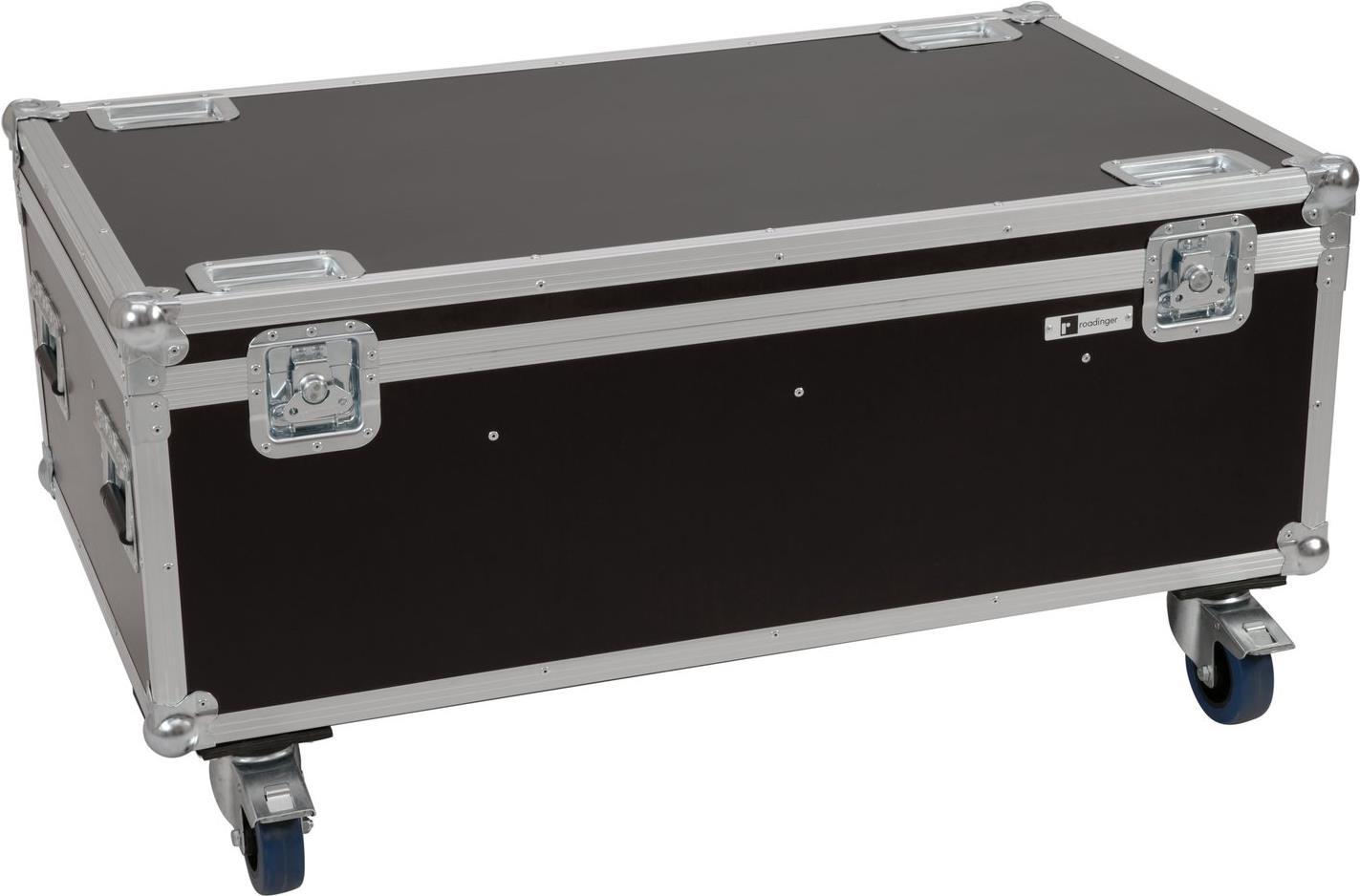 ROADINGER Flightcase 8x LED IP PAR 7x8W QCL/7x9W SCL mit Rollen (31005199) von ROADINGER