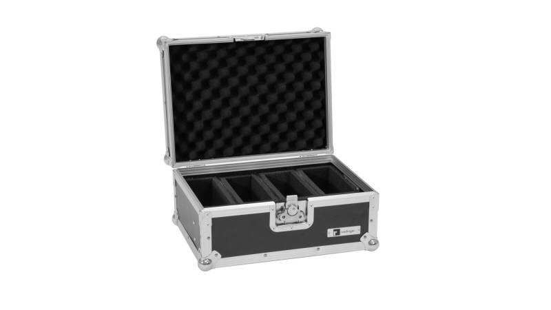 ROADINGER Flightcase EC-4AC 4x AKKU Flat Light Serie von ROADINGER