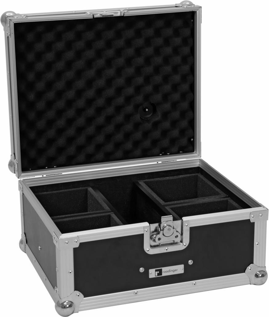 ROADINGER Flightcase EC-AU4 4x AKKU UP 4 QCL Spot QuickDMX (31005056) von ROADINGER