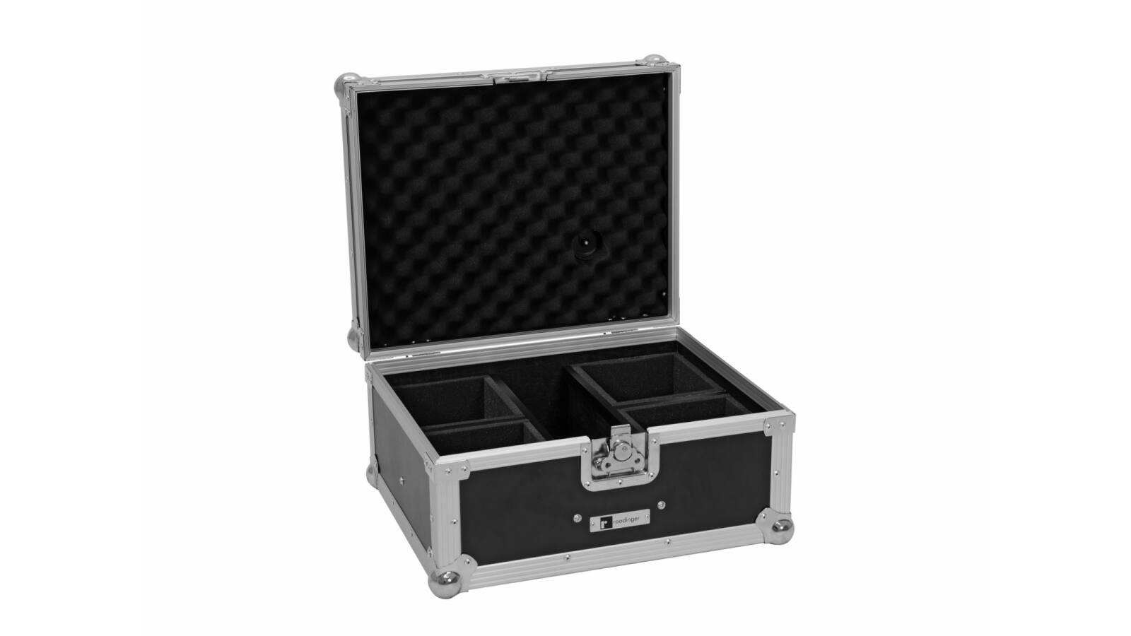 ROADINGER Flightcase EC-AU4 4x AKKU UP 4 QCL Spot QuickDMX ROADINGER Flightcase EC-AU4 4x AKKU UP 4 QCL Spot QuickDMX von ROADINGER