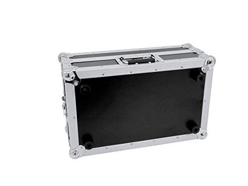 ROADINGER Mixer-Case Profi MCB-19, schräg, sw, 6HE | Flightcase für 483-mm-Geräte (19") von ROADINGER