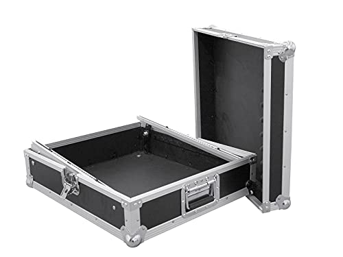 ROADINGER Mixer-Case Profi MCV-19 variabel sw 12HE | Flightcase für 483-mm-Geräte (19") von ROADINGER