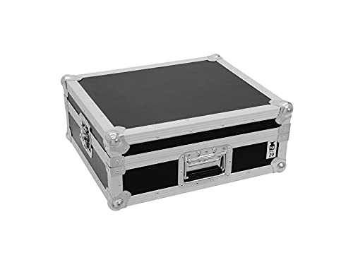 ROADINGER Plattenspieler-Case Tour Pro schwarz -B- | Flightcase für einen Plattenspieler (bis 450 mm Breite) von ROADINGER