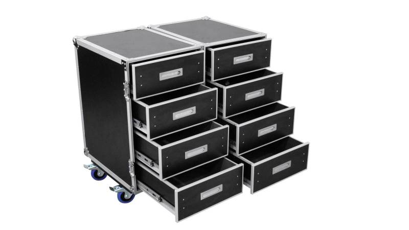 ROADINGER Universal-Roadie-Case Double Drawer DD-2 von ROADINGER