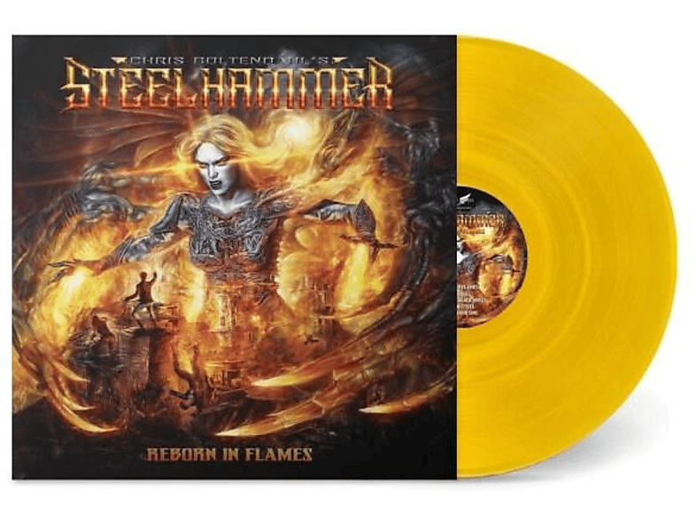 Chris Bohltendahl's Steelhammer - Reborn In Flames (Ltd. Sun Yellow LP) (Vinyl) von ROAR! ROCK