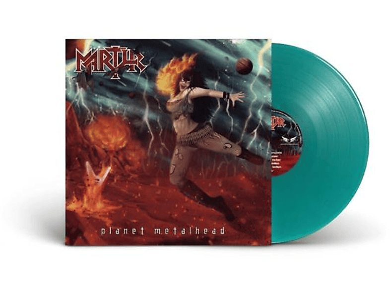 Martyr - Planet Metalhead (Ltd.180g Transparent Green LP) (Vinyl) von ROAR! ROCK