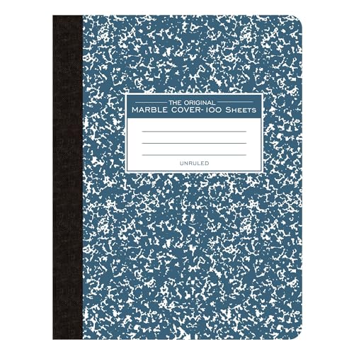 Roaring Spring Paper Products 77284cs Notizbuch, 19 x 23 x 1/2 Unliniertes Papier 100 Sheets schwarz/weiß von ROARING SPRING