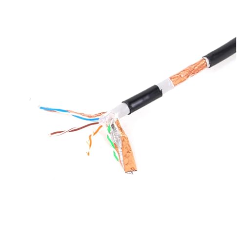 ROBAUN 0,29–30 m Cat5/CAT6 Stage Ethernet-Verlängerungskabel UTP/STP/SFTP for den Innen- und Außenbereich, ungeschirmtes/geschirmtes LAN-Netzwerkkabel, RJ45-Kabel(CAT5-Outdoor-STP,2.9M) von ROBAUN