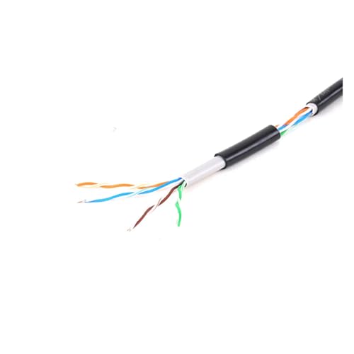 ROBAUN 0,29–30 m Cat5/CAT6 Stage Ethernet-Verlängerungskabel UTP/STP/SFTP for den Innen- und Außenbereich, ungeschirmtes/geschirmtes LAN-Netzwerkkabel, RJ45-Kabel(CAT5-Outdoor-UTP,0.29m) von ROBAUN