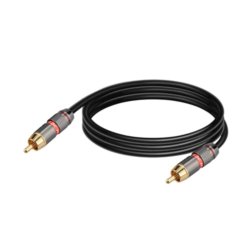 ROBAUN 0,3-20M 1PC Kabel Stecker auf Stecker Aux Kabel Buchse for Heimkino TV DVD CD Lautsprecher Box Power Verstärker(MM-RD,0.75m) von ROBAUN