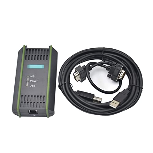 ROBAUN 6ES7972-0CB20-0XA0 PC Adapter USB Kabel kompatibel mit Siemens S7-200/300/400 RS485 Profibus MPI/PPI 9 -Stift von ROBAUN