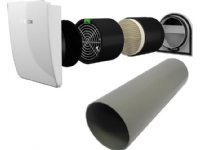 Bosch Vent 2000D mit externer Blende - Dezentrales Lüftungsgerät Vent 2000 D von ROBERT BOSCH