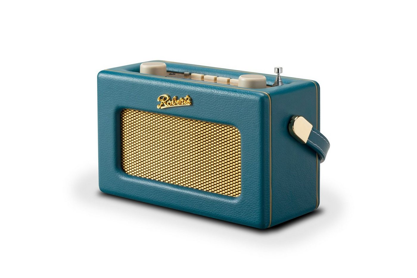 ROBERTS Revival Uno BT, teal blue, tragbares DAB+/FM Rad Digitalradio (DAB) von ROBERTS
