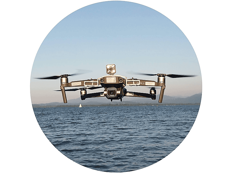 ROBOTERWERK BINA Single Drohnen Beleuchtungssystem, Transparent/Schwarz von ROBOTERWERK