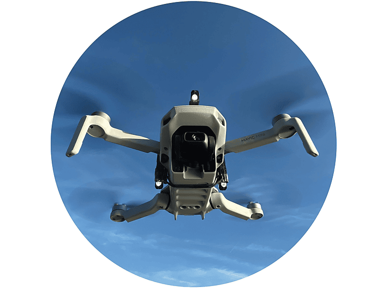 ROBOTERWERK OWL, für DJI Mavic Mini Drohnen Beleuchtungssystem, Transparent/Schwarz von ROBOTERWERK