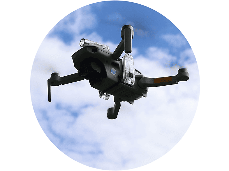 ROBOTERWERK OWL Plus, für DJI Mavic Mini Drohnen Beleuchtungssystem, Transparent/Schwarz von ROBOTERWERK