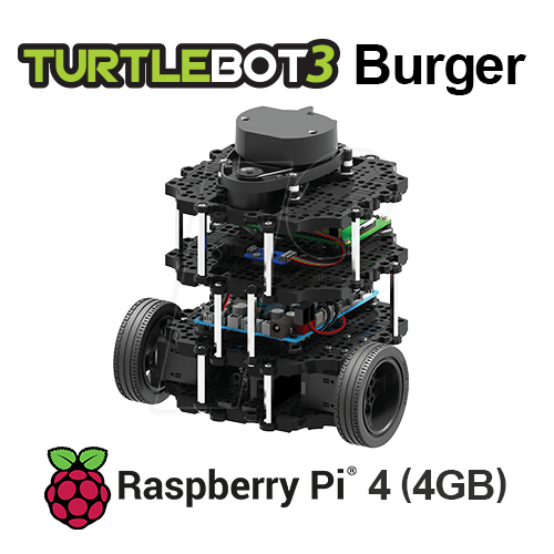 TB3 BURGER 4 4GB - Robotis TurtleBot3 Burger, Raspberry Pi 4, 4GB TB3 BURGER 4 4GB - Robotis TurtleBot3 Burger, Raspberry Pi 4, 4GB von ROBOTIS