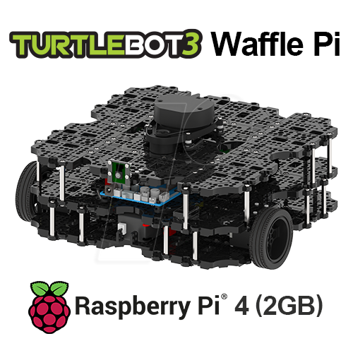 TB3 WAFFLE PI4 2 - Robotis TurtleBot3 Waffle Pi, Raspberry Pi 4 (2GB) von ROBOTIS