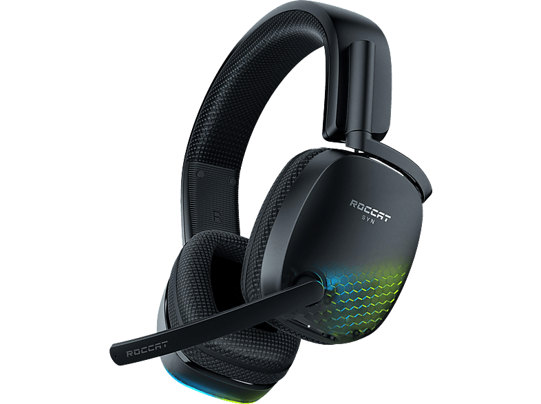 ROCCAT Syn Pro Air, Over-ear Gaming-Headset Schwarz von ROCCAT