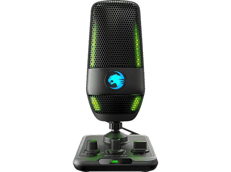 ROCCAT Torch Aimo RGB Gaming-Mikrofon, Schwarz ROCCAT Torch Aimo RGB Gaming-Mikrofon, Schwarz von ROCCAT