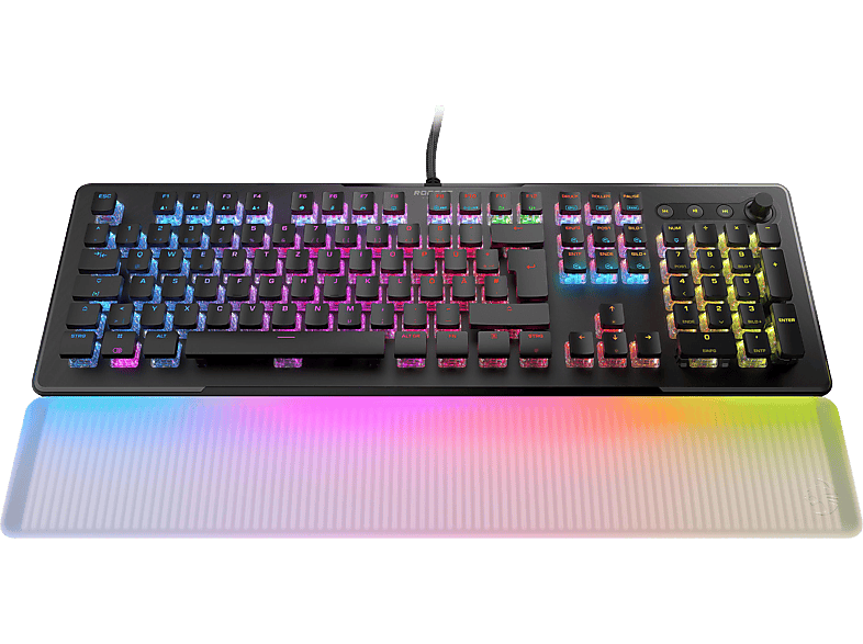 ROCCAT Vulcan II Max, Gaming-Tastatur, Mechanisch, Titan Switch Mechanical linear, kabelgebunden, Schwarz von ROCCAT