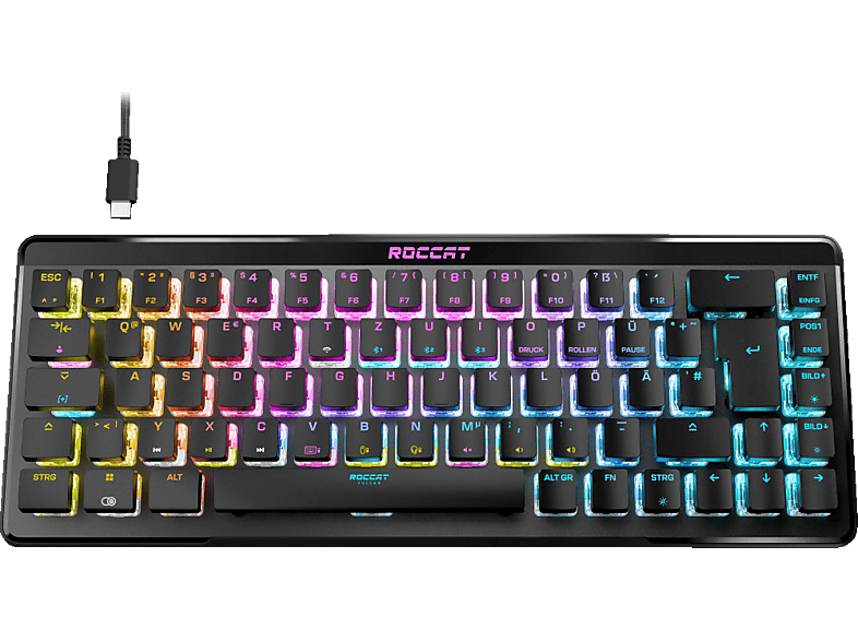 ROCCAT Vulcan II Mini Air, Gaming Tastatur, kabellos, Schwarz von ROCCAT