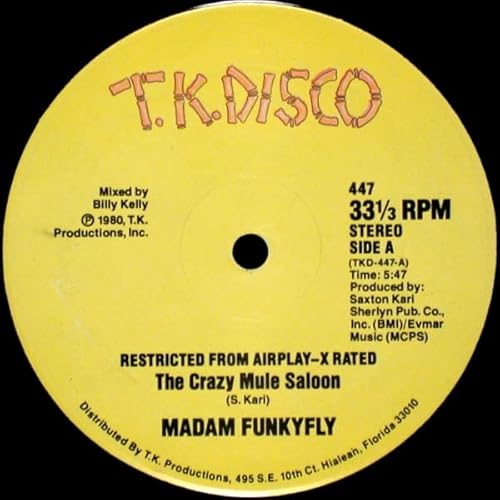The Crazy Mule Saloon / That's It [Vinyl Single 12''] von ROCK ME AMADEUS