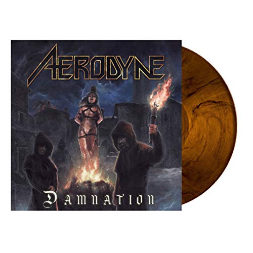 Damnation (Orange/Black Marbled Vinyl) [Vinyl LP] von ROCK OF ANGELS