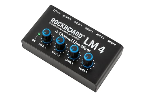 Rockboard LM 4 4-Channel Line Mixer Rockboard LM 4 4-Channel Line Mixer von ROCKBOARD by Warwick
