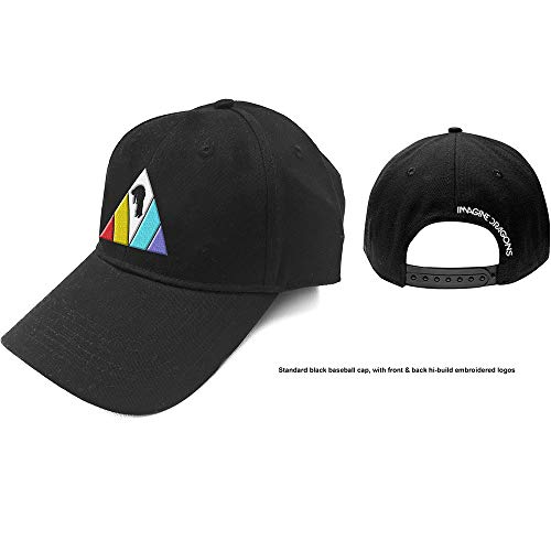 Cappello (Unisex-U) Triangle Logo (Nero) von ROCKOFF