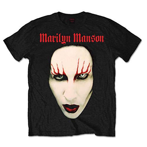 T-Shirt # L Black Unisex # Red Lips von ROCKOFF