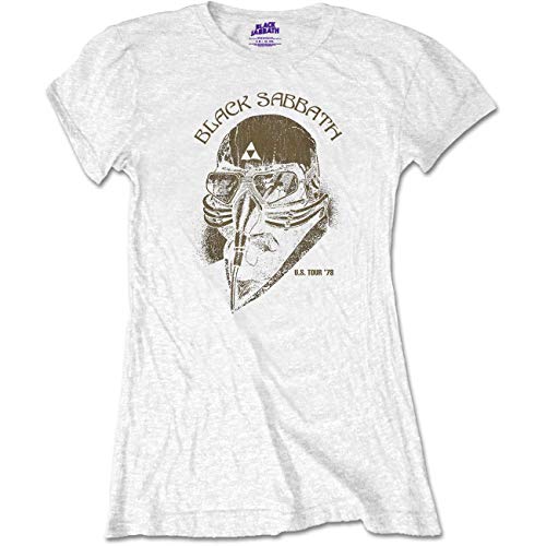 T-Shirt # L Ladies White # Us Tour 1978 von ROCKOFF