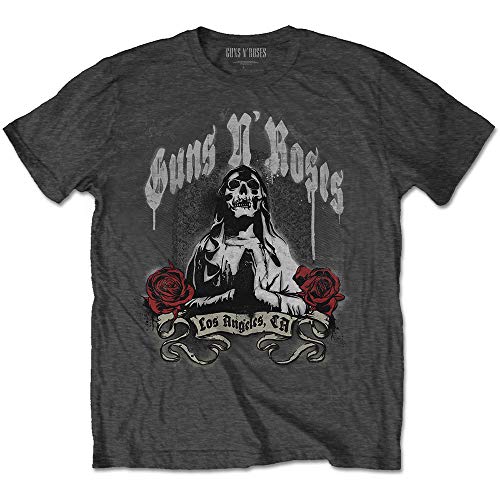 T-Shirt # M Unisex Grey # Death Men von ROCKOFF