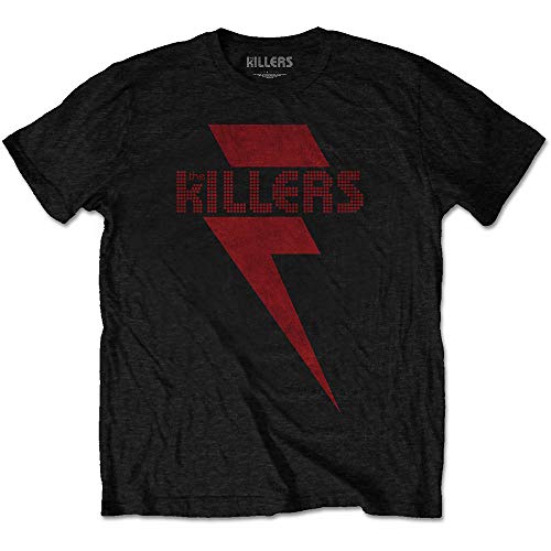 T-Shirt # S Black Unisex # Red Bolt T-Shirt # S Black Unisex # Red Bolt von ROCKOFF