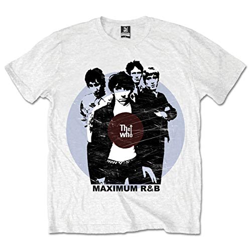 T-Shirt # S White Unisex # Maximum R&B von ROCKOFF