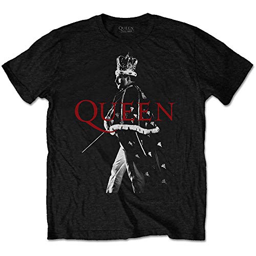 T-Shirt # Xl Unisex Black # Freddie Crown von ROCKOFF