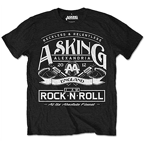T-Shirt # Xxl Black Unisex # Rock N' Roll von ROCKOFF