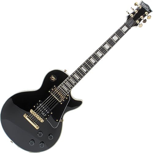 Rocktile Pro L-200BK Deluxe E-Gitarre Black von ROCKTILE