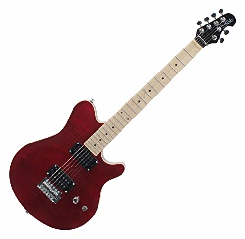 Rocktile Pro MM150-TR E-Gitarre Transparent Red von ROCKTILE