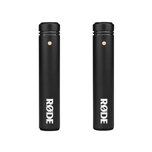 RØDE M5 Kompaktes ½" Kleinmembran-Kondensatormikrofon (Paarweise abgestimmt) für Musikproduktion und Instrumentenaufnahmen von RØDE