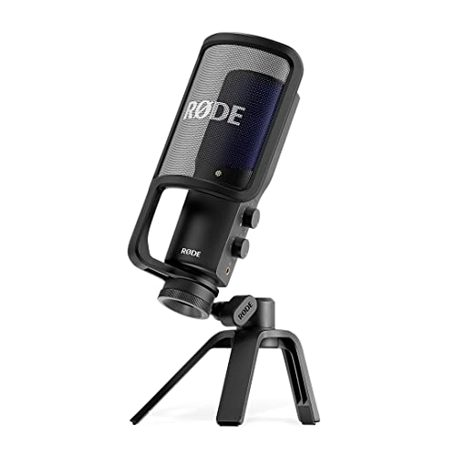 RØDE NT-USB+ Professionelles USB-Mikrofon für Profi-Audioaufnahmen direkt auf dem Computer oder Mobilgerät, schwarz RØDE NT-USB+ Professionelles USB-Mikrofon für Profi-Audioaufnahmen direkt auf dem Computer oder Mobilgerät, schwarz von RØDE