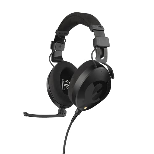 RØDE NTH-100M – Professionelles Over-Ear-Headset für Medien-Erstellung, Broadcasting, Podcasting, Content Creation, Streaming und Homeoffice (schwarz) von RØDE