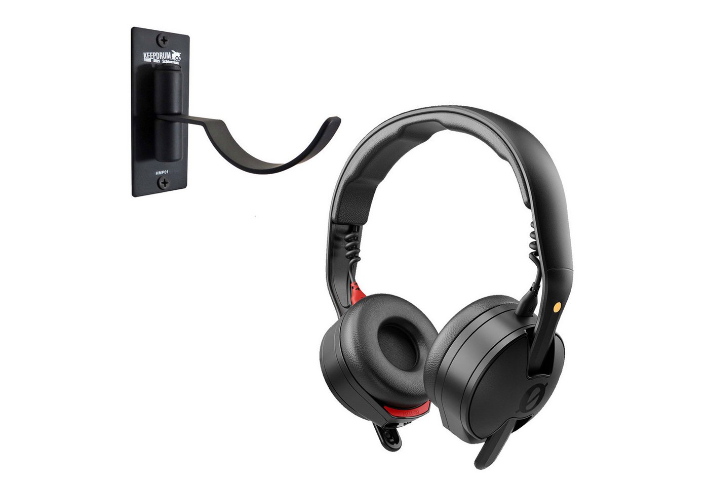 RØDE Rode Kopfhörer NTH-50 mit Wandhalter Kopfhörer (Kopfhörer, Vorteils-Set mit Wandhalter) von RØDE