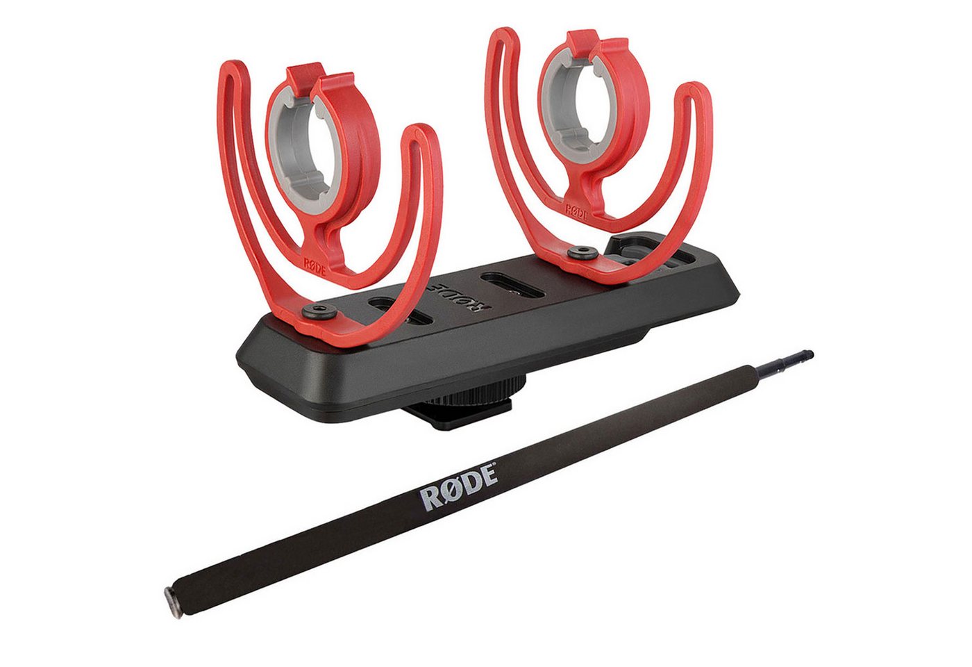 RØDE Rode Micro BoomPole mit SM3-R Halter Mikrofon-Halterung, (und SM3-R Halter) von RØDE