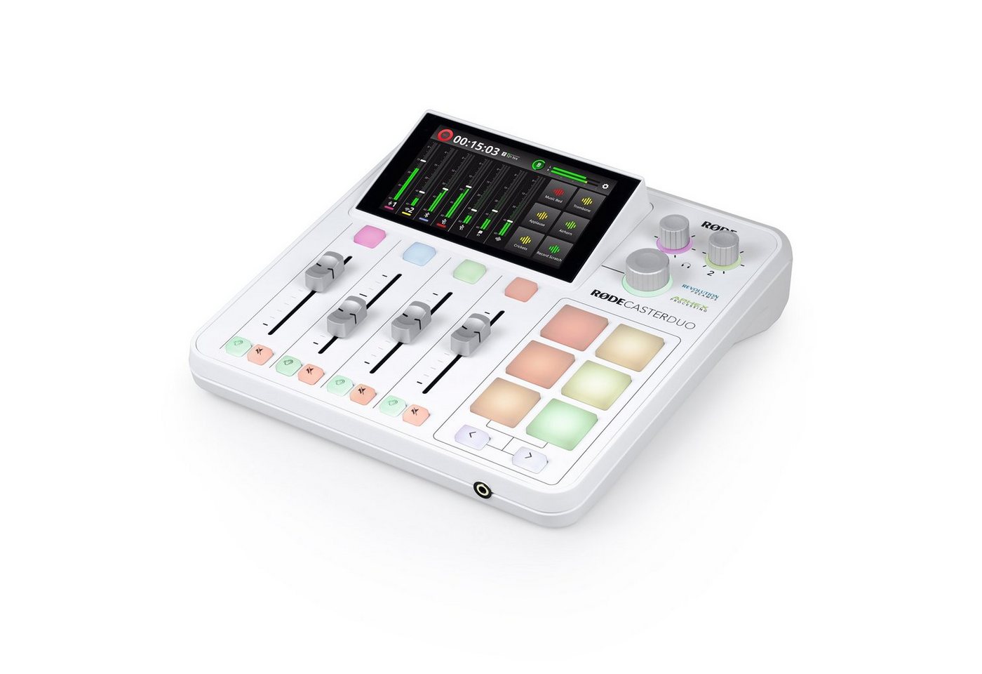 RØDE Rode Rodecaster Duo Audio Production Studio Weiss Digitales Aufnahmegerät RØDE Rode Rodecaster Duo Audio Production Studio Weiss Digitales Aufnahmegerät von RØDE