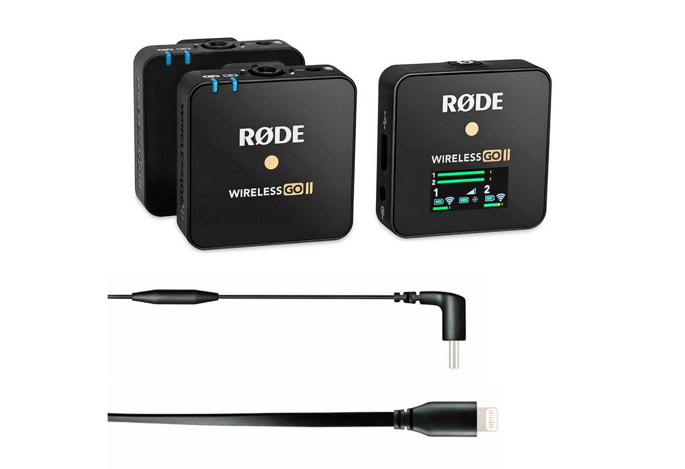 RØDE Rode Wireless GO II mit SC15 Digitales Aufnahmegerät (Vorteils-Set) RØDE Rode Wireless GO II mit SC15 Digitales Aufnahmegerät (Vorteils-Set) von RØDE