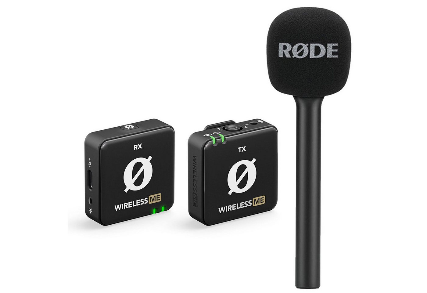 RØDE Rode Wireless ME Für kurze Zeit mit Interview GO Promo-Aktion Digitales Aufnahmegerät (Drahtlos Mikrofon-System) von RØDE