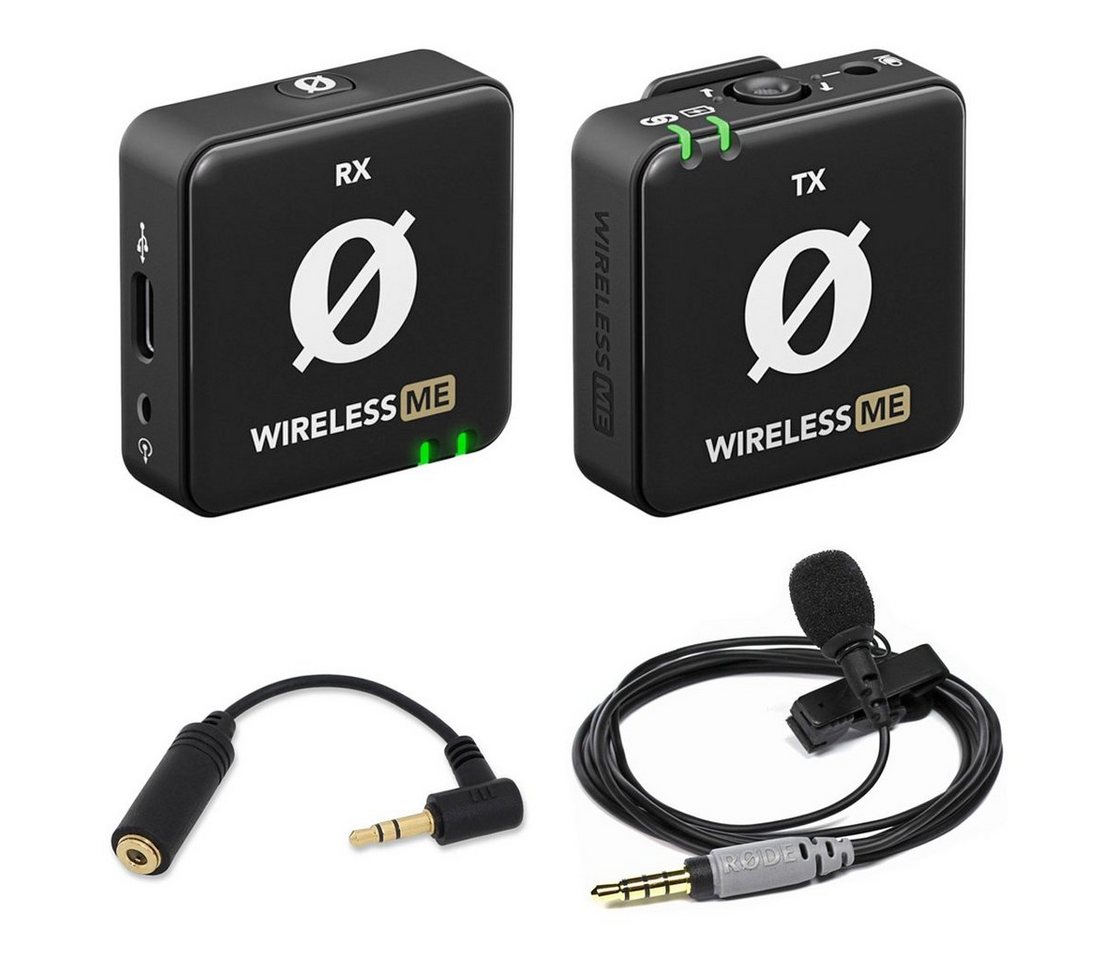 RØDE Rode Wireless ME mit Smartlav Mikrofon und Adapter Digitales Aufnahmegerät (Vorteils-Set) RØDE Rode Wireless ME mit Smartlav Mikrofon und Adapter Digitales Aufnahmegerät (Vorteils-Set) von RØDE